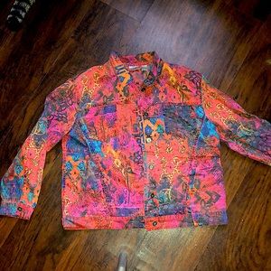 CHICO’S vintage 80’s/90’s jean jacket